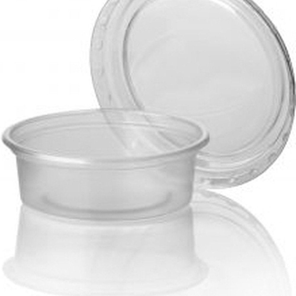 Rond bakje 80cc Ø70mm Transparant