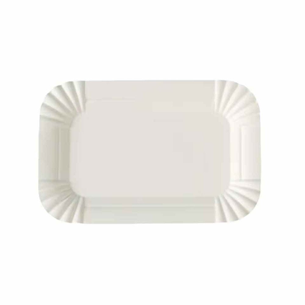 Kartonnen schaaltje 180x130mm wit