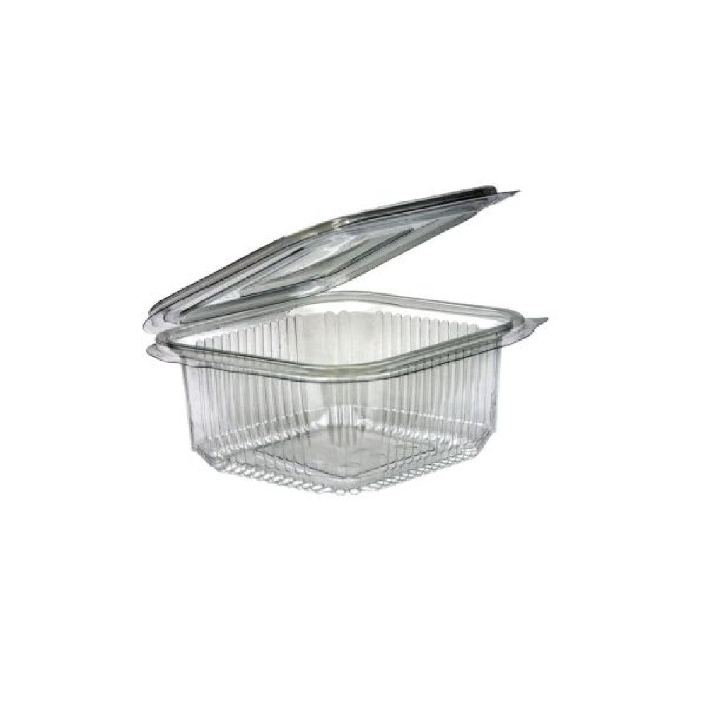 Saladebakken met vaste deksel 375cc