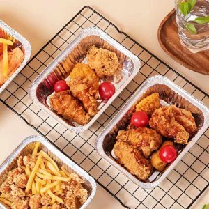 Aluminium bakje rechthoekig 450ml – 1.000 st/ds.