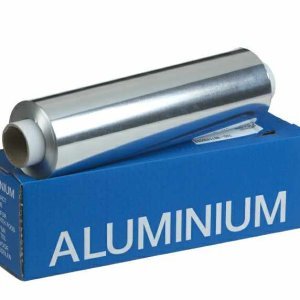 Aluminiumfolie in Cutterbox 30cm  1500gr , 14 micron